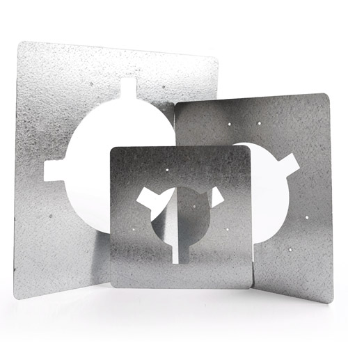 Snap Metal Deck Plates 50 65 100 150 Cast In Fire Collars Snap Fire Systems