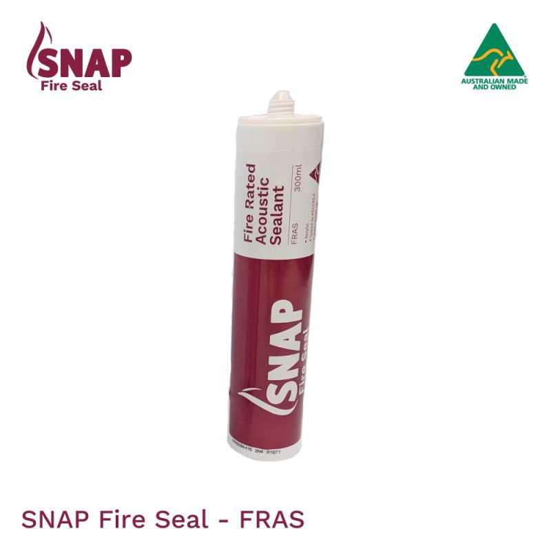 One smaller tube of SNAP Fire Seal with logo that reads SNAP Fire Seal
